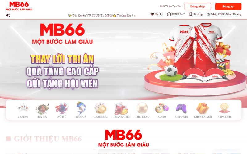 Nhà cái Mb66- kênh thông tin game thủ yêu thíc